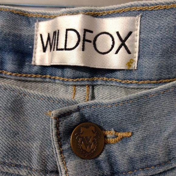 Wildfox Light Wash Blue Skinny Jeans Sz 30 - Picture 3 of 7